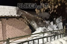 выкса.рф, Рухнула крыша веранды